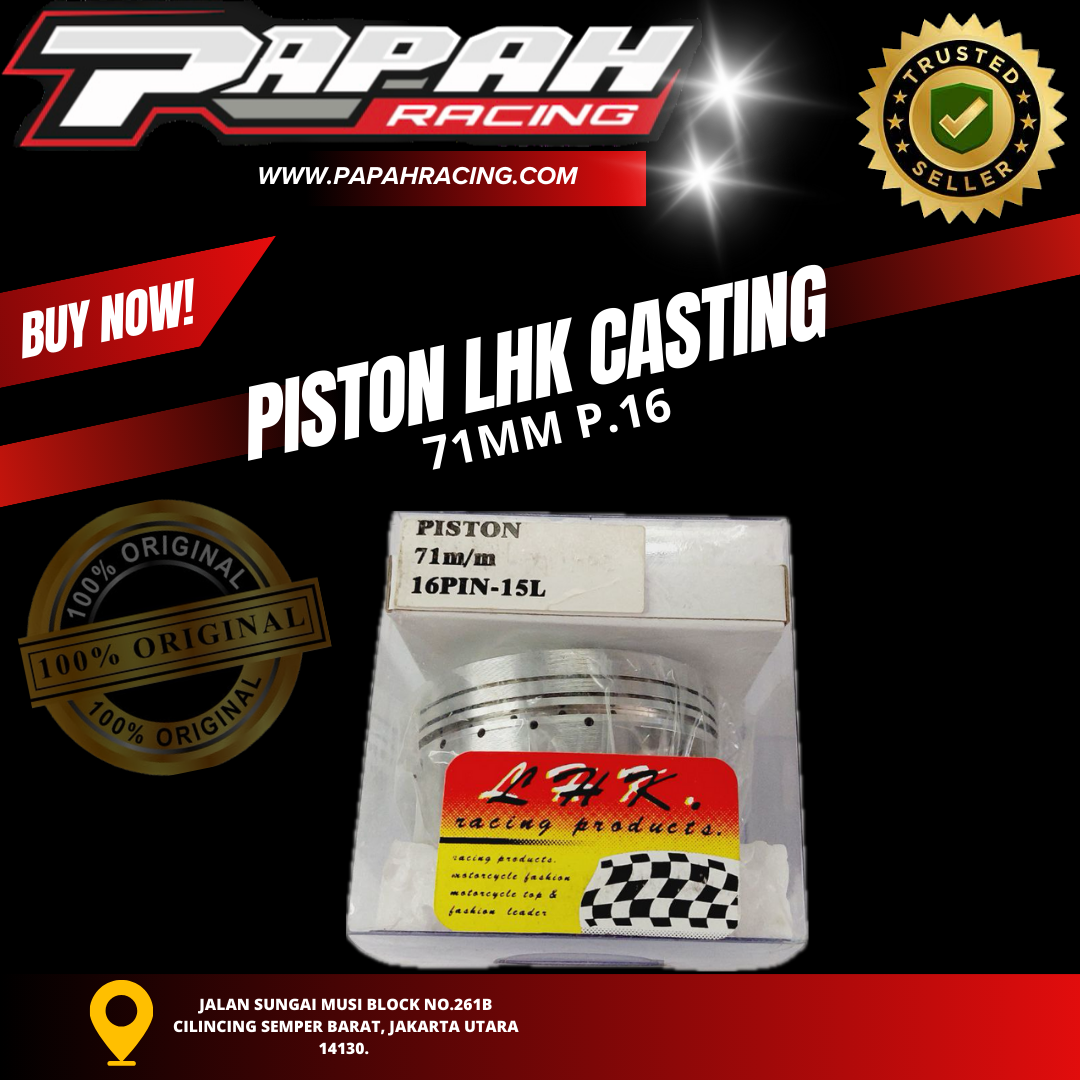 PISTON LHK CASTING DIAMETER 71 PEN 16 LHK